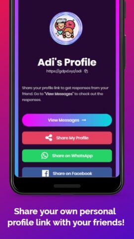Kubool — Anonymous Messages для Android — скриншот 2