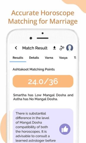 Kundli Software: Horoscope для Android — скриншот 5