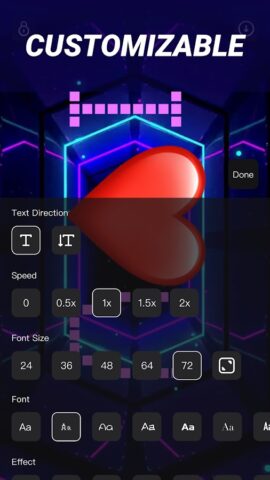 Светодиодный Экран + для Android — скриншот 2
