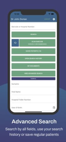 LabTrak Barcode Scanner для Android — скриншот 2