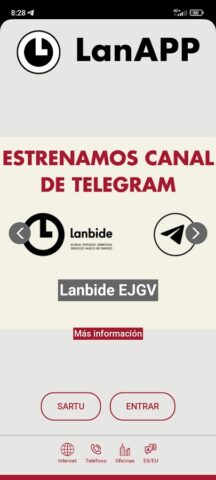 Lanbide LanAPP для Android — скриншот 1