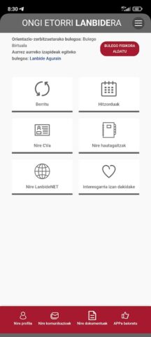 Lanbide LanAPP для Android — скриншот 4
