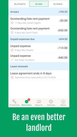 Landlordy: управление арендой для Android — скриншот 2