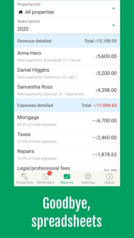 Landlordy: управление арендой для Android — скриншот 3