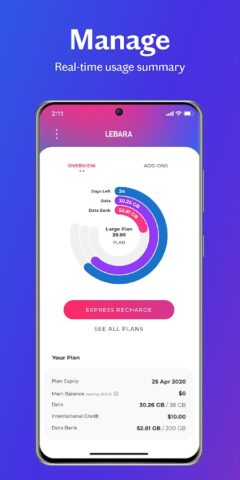 Lebara Australia для Android — скриншот 4