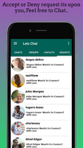 Lets Chat для Android — скриншот 5