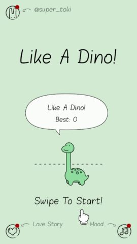 Like A Dino! для Android — скриншот 1
