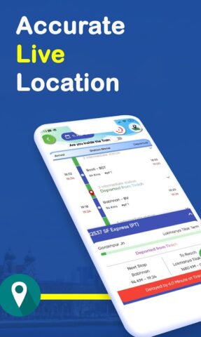 Live Train Location : My Train для Android — скриншот 3