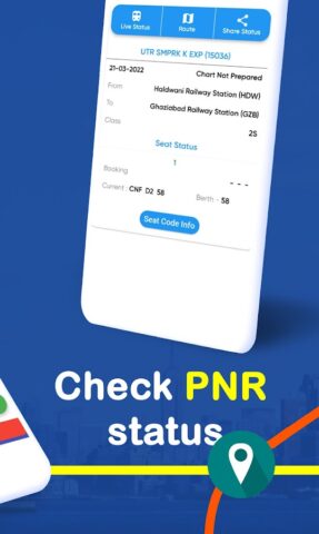 Live Train Location : My Train для Android — скриншот 4