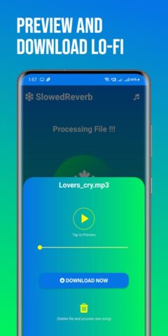 Lo-Fi Music Maker SlowedReverb для Android — скриншот 3