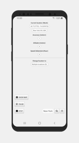 Location Changer — Fake GPS для Android — скриншот 2