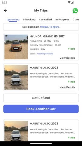 Long Drive Cars — Car Rental для Android — скриншот 5