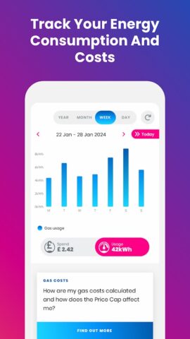 Loop Energy — Smart Meter App для Android — скриншот 2