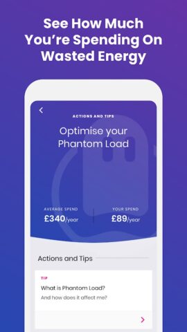 Loop Energy — Smart Meter App для Android — скриншот 3