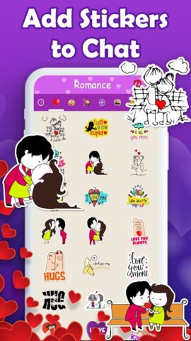 Love Sticker to share — Smiley для Android — скриншот 2