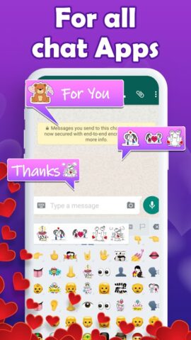 Love Sticker to share — Smiley для Android — скриншот 3