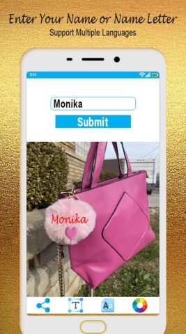 Love name dp maker name on pic для Android — скриншот 4