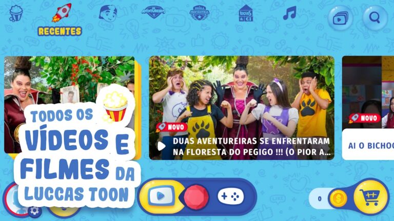 Luccas Toon: Jogos e vídeos для Android — скриншот 5