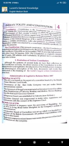 Lucent’s GK Book (English) для Android — скриншот 4
