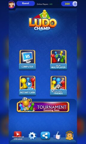 Ludo Champ Super Star Champion для Android — скриншот 1