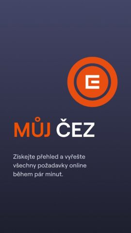 MŮJ ČEZ для Android — скриншот 1