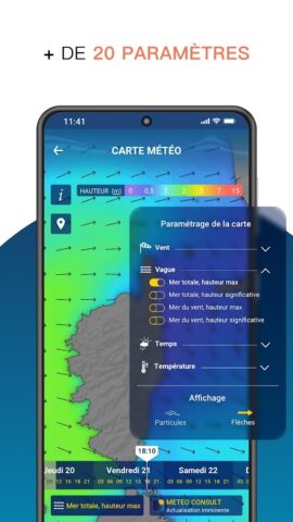 Météo Marine для Android — скриншот 3