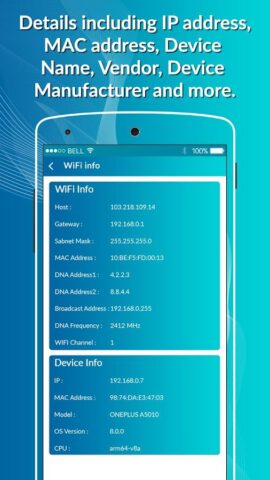 MAC Address Finder для Android — скриншот 3