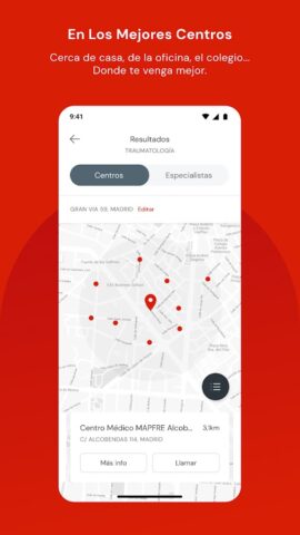 Mapfre Salud для Android — скриншот 4