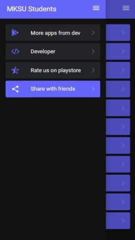 MKSU students’ app для Android — скриншот 3