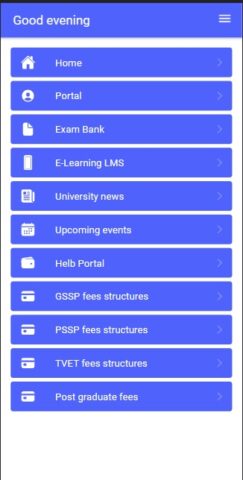 MKSU students’ app для Android — скриншот 5