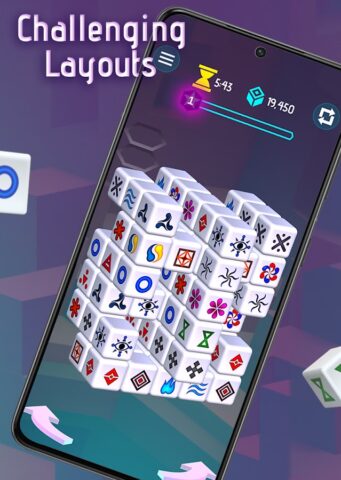 Mahjong Dimensions: 3D Puzzles для Android — скриншот 4