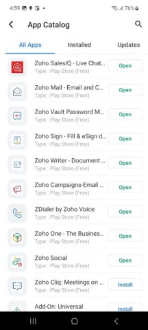 ManageEngine MDM для Android — скриншот 3