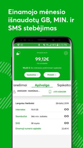 Mano BITĖ для Android — скриншот 3