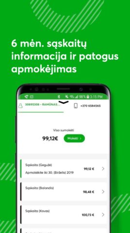 Mano BITĖ для Android — скриншот 4