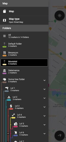 Map Marker для Android — скриншот 5
