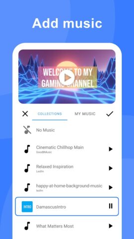 Marketing video maker Ad maker для Android — скриншот 5
