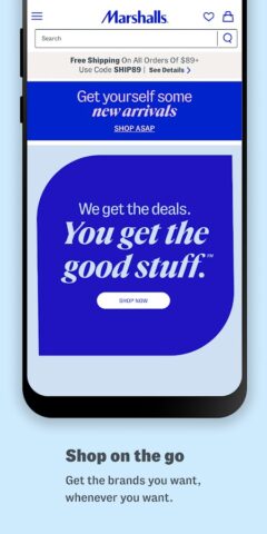Marshalls Official для Android — скриншот 1