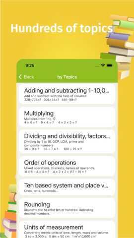 Math Tests: learn mathematics для Android — скриншот 2