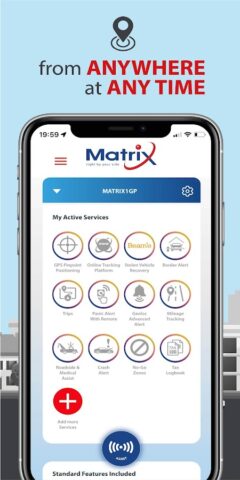 Matrix Vehicle Tracking для Android — скриншот 2