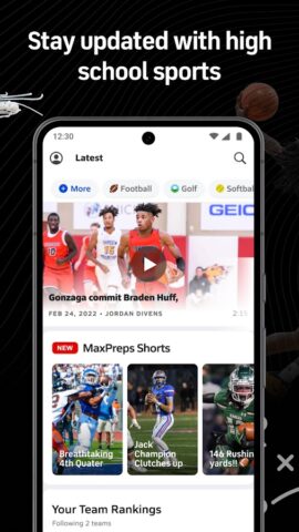 MaxPreps: High School Sports для Android — скриншот 2