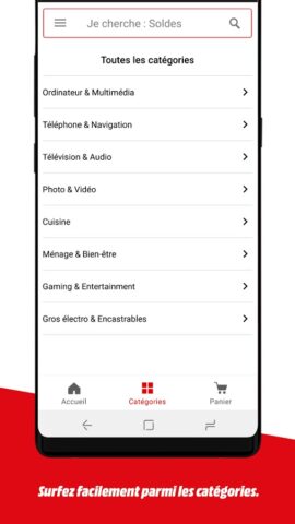 MediaMarkt Belgique для Android — скриншот 3