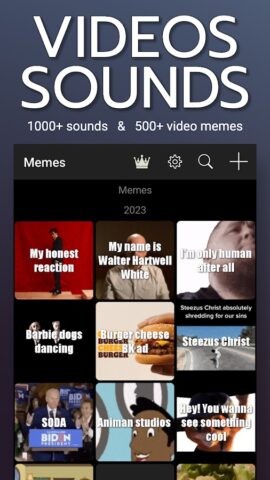 Meme Soundboard 2016-2026 для Android — скриншот 1