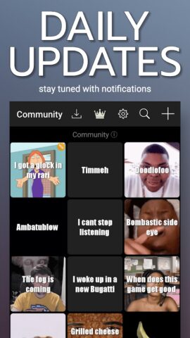 Meme Soundboard 2016-2026 для Android — скриншот 3