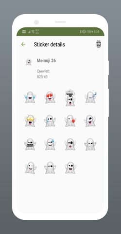 Memoji Cartoon Stickers for Wh для Android — скриншот 2