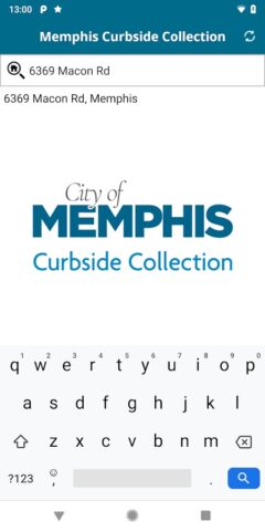 Memphis Curbside Collection для Android — скриншот 2