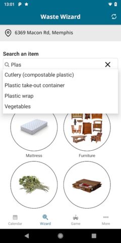 Memphis Curbside Collection для Android — скриншот 4