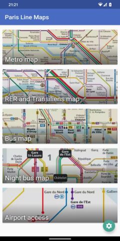 Paris Metro Maps для Android — скриншот 1