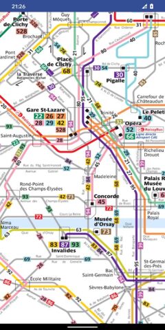 Paris Metro Maps для Android — скриншот 3