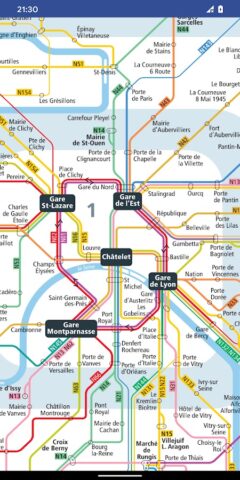 Paris Metro Maps для Android — скриншот 5