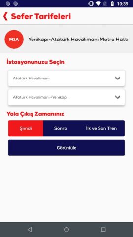 Metro İstanbul для Android — скриншот 3
